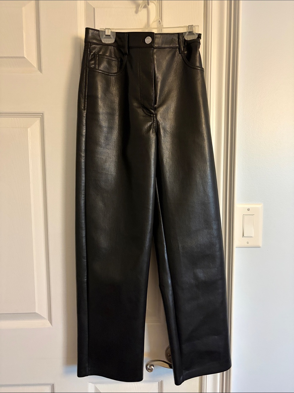 Aritzia Melina Vegan Leather Pants